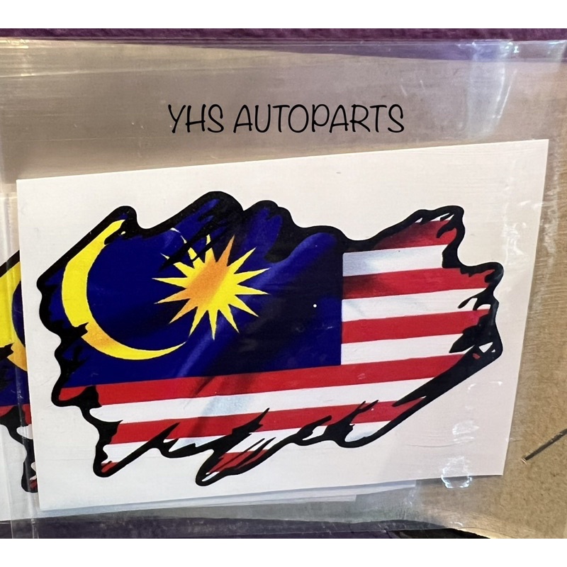 สติ๊กเกอร์ Bendera Kedah Vietnam/Oley Sticker-Sticker Motor