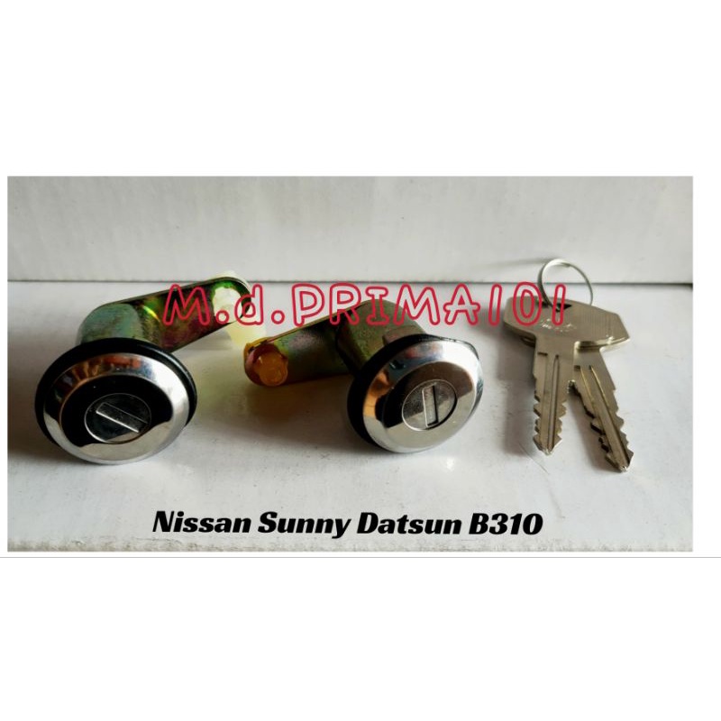 อุปกรณ์ล็อคประตู พร้อมกุญแจ สําหรับ Nissan Sunny Datsun B310 Rh Lh