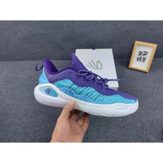 UNDER ARMOUR รองเท้าบาสเก็ตบอลลําลอง ของแท้ สําหรับผู้ชาย รุ่นที่ 11 11