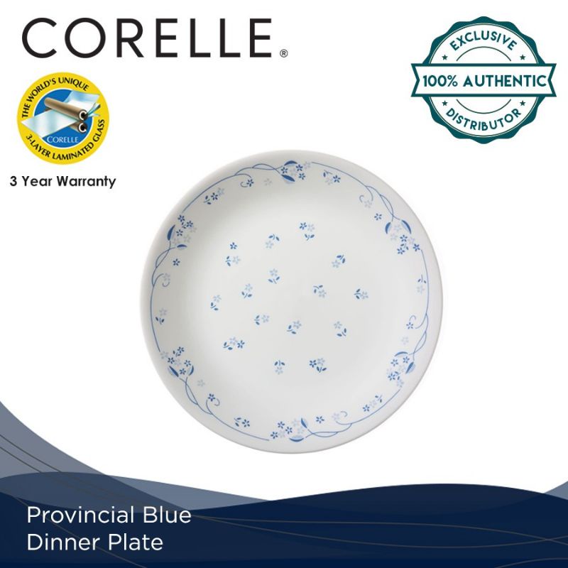 Corelle Provincial ของหลวม สีฟ้า