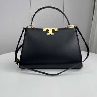 TORY BURCH 【PROMO 2023 สไตล์ใหม่】กระเป๋าสะพายไหล่ กระเป๋าช้อปปิ้ง หนังวัวแท้ สําหรับผู้หญิง 3 สี