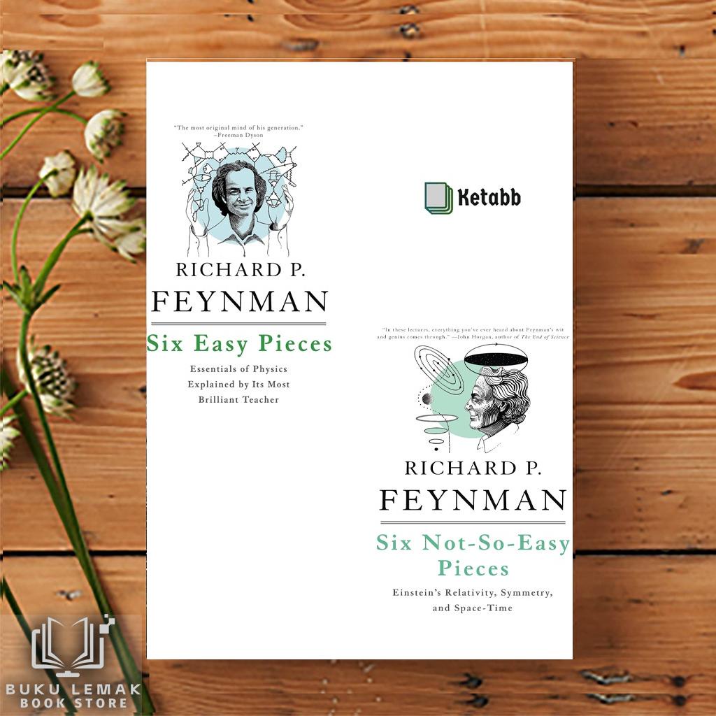 Six Easy Pieces + Six Not-So-Easy Pieces (ชุด 2 เล่ม) โดย Richard P. ฟีนแมน