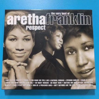 อัลบั้มซีดี 2 แผ่น Aretha Franklin Respect The Very Best of Selected T0718