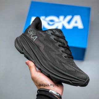 [พร้อมส่ง] Hoka One Speed Clifton 9 BBLK รองเท้าวิ่ง แบบมืออาชีพ