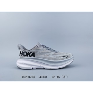 Hoka One Clifton 9 รองเท้า พื้นหนา น้ําหนักเบา สําหรับกลางแจ้ง