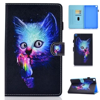 เคสแท็บเล็ต พิมพ์ลายน่ารัก พร้อมขาตั้ง สําหรับ Samsung Galaxy Tab A 8.0 2019 TabA 8 นิ้ว T295 T290 SM-T295