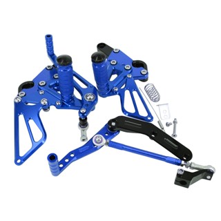 JFG Racing Adjustable Footpegs Rearsets For MT-09 MT09 FZ-09 FZ09 2013-2017 MT-09 TRACER FJ-09 FJ09 XSR900 2016-2017 Aluminum motorcycle