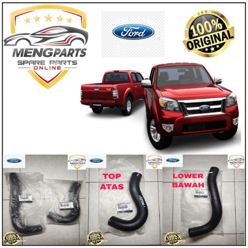 💯% FORD RANGER WE 2.5 2008Y 16 VALVE RADIATOR HOSE TOP และ LOWER WE01-15-186A / WL81-15-185A