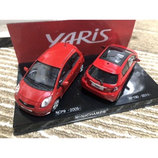 ส่งตรงจากประเทศญี่ปุ่น จากญี่ปุ่นจากญี่ปุ่น 1/43 Toyota Yaris NCP9 รุ่นที่ 2 XP130 3rd Custom