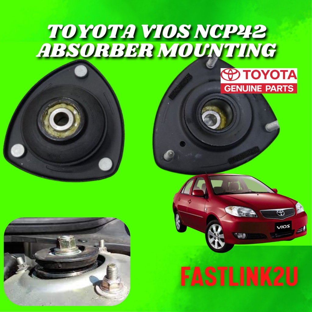 Fastlink Toyota Vios 2003 Ncp42 ขายึดโช๊คหน้า 100% New Made In 48609-0D080