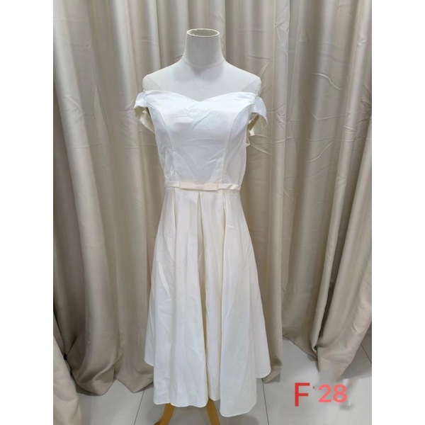 ชุดแต่งงานมือสอง/ชุดอาหารค่ํา 65% เหมือนใหม่(F28) M~XL/Newest News สําหรับขาย 6.5成新礼