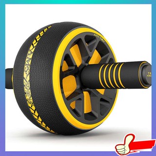 ลูกกลิ้งออกกําลังกาย ลูกกลิ้งบริหารหน้าท้อง Abdominal Wheel Mens Abuse Abdomen Roll Abdominal Sports Fitness Equipment Home Abs Wheel Girls Abdominal Exercise สิ่งประดิษฐ์