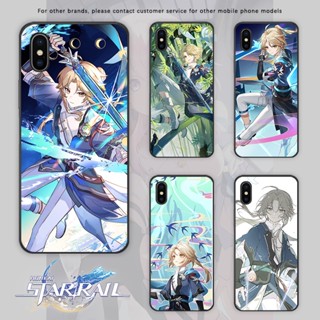 พร้อมส่ง Honkai: Star Rail Yan qing เคสโทรศัพท์มือถือ กระจกนิรภัย ซิลิโคนนุ่ม ลายไพ่ทาโรต์