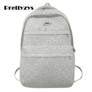 Backpack Prettyzys 2023 Korean Student Bag Large capacity Cute School 14 inch For Teenage Girl