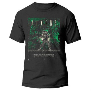 เสื้อยืด ลายภาพยนตร์เอเลี่ยนคลาสสิก
