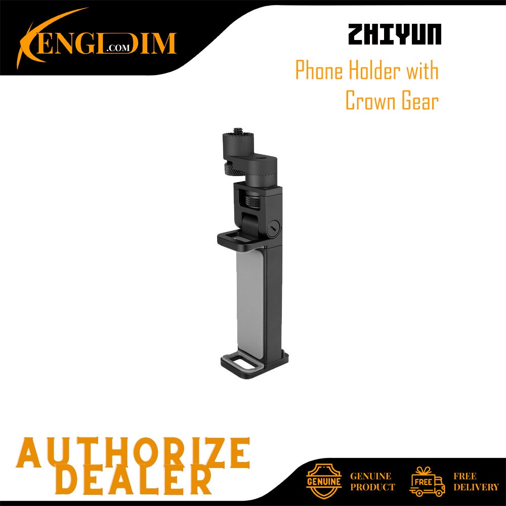 Zhiyun TransMount ที่วางโทรศัพท์พร้อม Crown Gear สําหรับ CRANE 3 LAB, CRANE 3S/SE, WEEBILL-S & WEEBI