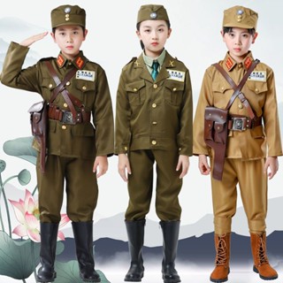 ชุดเครื่องแต่งกายเครื่องแบบทหารจีน Sajia Haman Diaode World War I Military Uniform สําหรับผู้ชาย และผู้หญิง 8.12