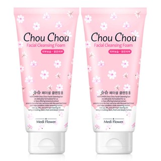 Chou Chou โฟมล้างหน้า 300 มล. 1+1 [ผิวบอบบาง]