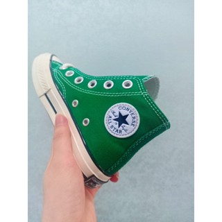 พร้อมส่ง converse2023 Chuck Taylor All Star 1970s รองเท้าผ้าใบลําลอง ข้อสูง สีเขียวอ่อน สไตล์เรโทร สําหรับผู้ชาย ผู้หญิง