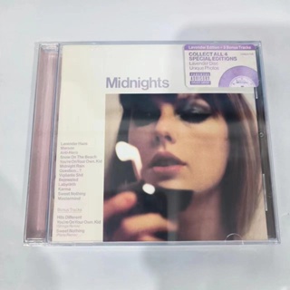 ใหม่ Taylor Swift Midnights Lavender Edition และอัลบั้มซีล รูปโบนัส 3 ชิ้น T0516