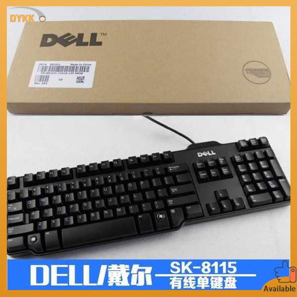 keyboard bluetooth keyboard แป้นพิมพ์ Dell 8115 SK-8115USB แป้นพิมพ์ภายนอกแบบมีสายแป้นพิมพ์คลาสสิกคอ