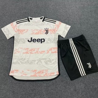 เสื้อกีฬาแขนสั้น ปักลาย Juventus 2324 Juventus 2324 สีชมพู สีขาว สําหรับผู้ชาย นักเรียน 5.26