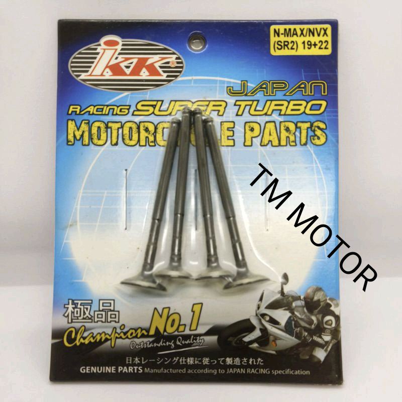 IKK Racing valve SR2 (N-MAX/NVX), (19/22)/(20/23)