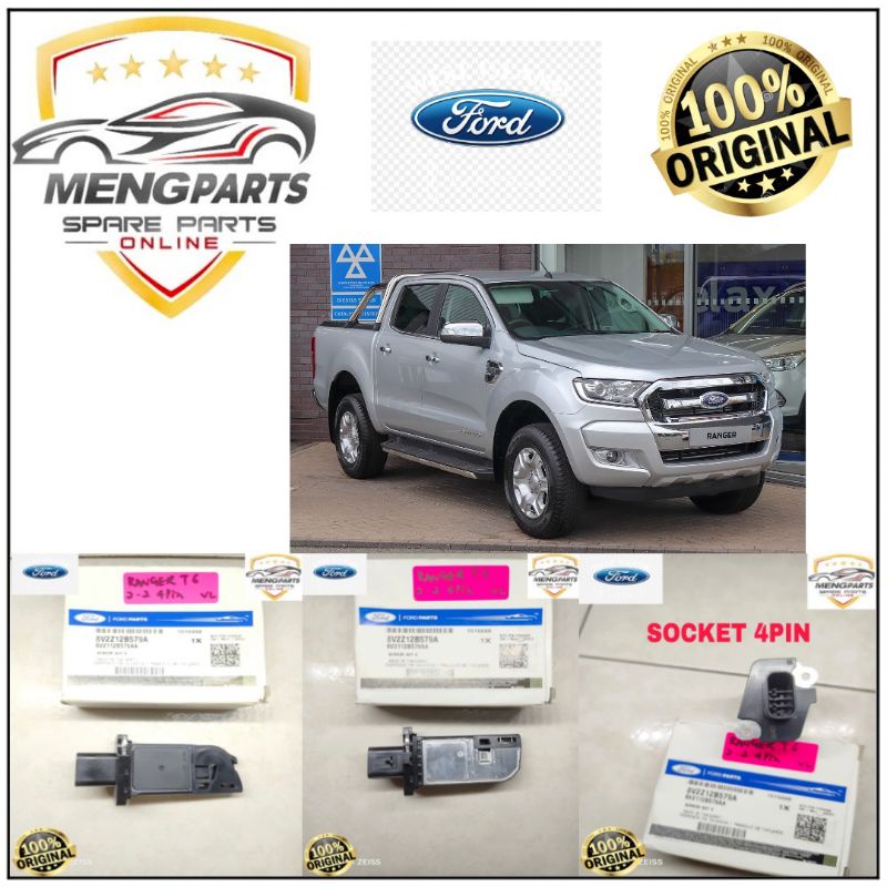 💯% FORD RANGER T6 2.2 SENSOR AIR FLOW (4 PIN) 8V2Z-12-B579A / 8V21-12-B579AA