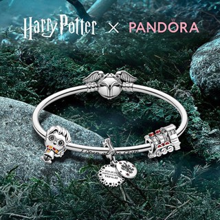 พร้อมส่ง ขายดี ชุดสร้อยข้อมือ ลาย PAN Harry Potter Series Magic Adventure สไตล์เรโทร พร้อมกล่อง แฟชั่นใหม่ EE6E66