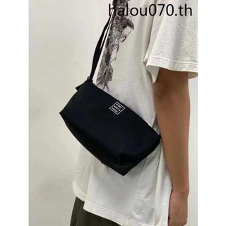 Bailujia 9087 กระเป๋าสะพายไหล่ ผ้าไนล่อน ขนาดเล็ก สไตล์เกาหลี ฮ่องกง สําหรับผู้ชาย ผู้หญิง