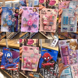 ❉ชุดตราประทับ ลาย Fia Marvel HELLO KITTY Frozen Little Princess ชื่อดัง