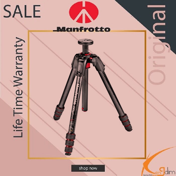 Manfrotto MT190GOC4 190go! ขาตั้งกล้องคาร์บอนไฟเบอร์ M-Series