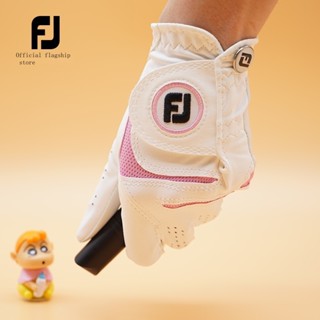 Footjoy ถุงมือกอล์ฟ FJ WeatherSof แบบมืออาชีพ สะดวกสบาย ทนทาน สําหรับสุภาพสตรี สินค้ากีฬา