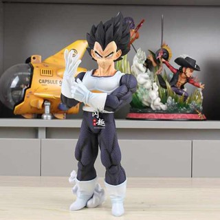 โมเดลฟิกเกอร์ Dragon Ball SHK Black Uniform Uniform Vegeta สําหรับตกแต่ง