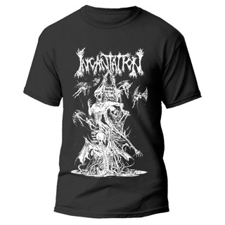 เสื้อยืด ลายโลโก้ INCANTATION