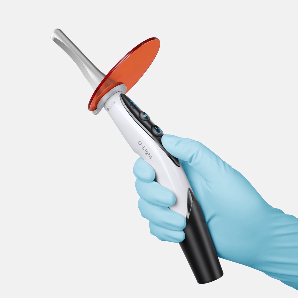 WOODPECKER DTE O-Light Plus 1Sec สําหรับ CURING แสงเน้นความเข้มสูงสเปกตรัมกว้าง