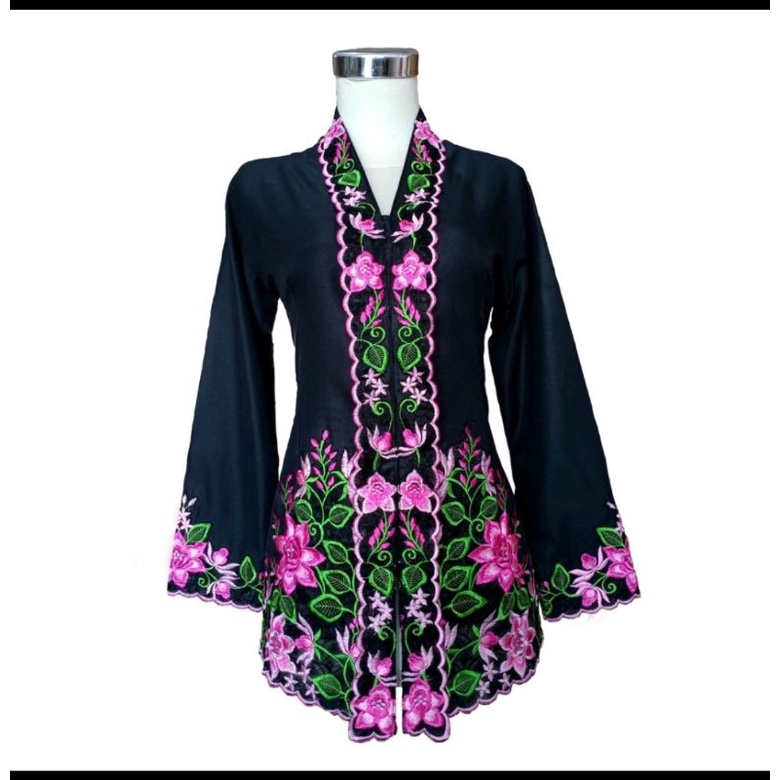 KEBAYA BLACK PINK N GOLD