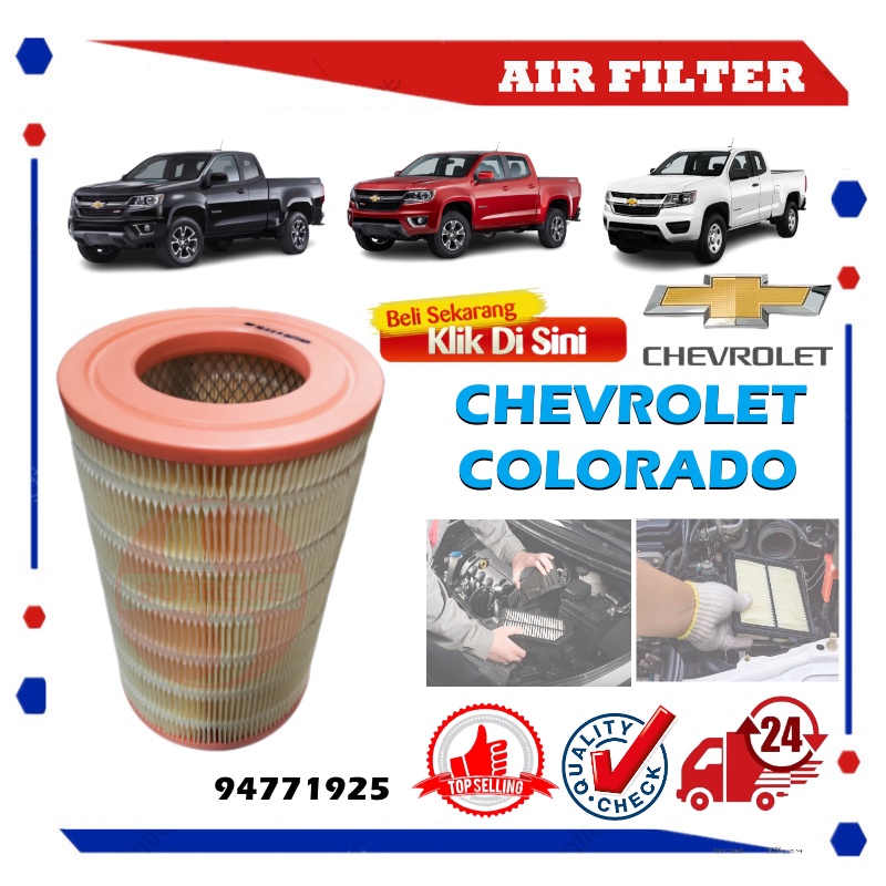 S2U กรองอากาศ Chevrolet Colorado 2.8 52046262 94771925 รถฝึกงานประกอบรถยนต์