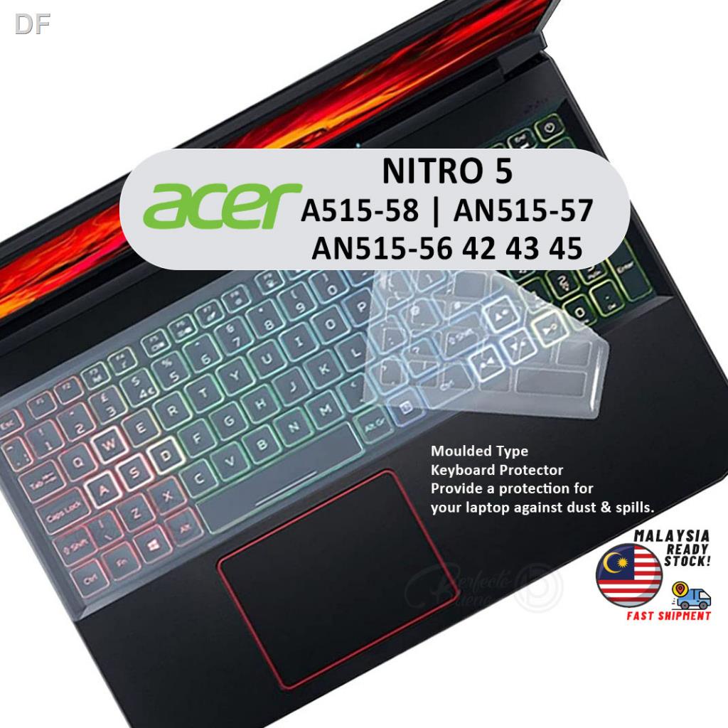 ✨แผ่นป้องกันคีย์บอร์ด สําหรับ Acer Nitro 5 AN515-58 AN515-55 43 45 51 51EZ 51BY 791P AN515-57 AN515-56 Nitro 7