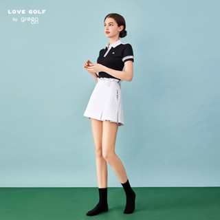 Lg กระโปรงสั้น ทรงเอ สีขาว เหมาะกับการเล่นกอล์ฟ เทนนิส แฟชั่นฤดูใบไม้ผลิ ฤดูร้อน สําหรับผู้หญิง LG2203