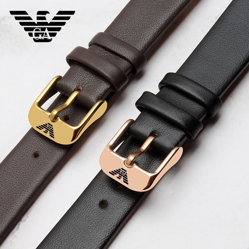 สายนาฬิกาข้อมือ Armani แบบบาง ไม่มีสาน แบบเปลี่ยน AR1677 1911 AR110