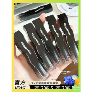 ลิปกลอส ลิปสติก บริสุทธิ์และปรารถนา ~ Limeng Black and White Feather Lip Gloss Solid Lip Glaze Lip Gloss ให้ความชุ่มชื้นกระจกสองหัวราคาถูก01ช่อง