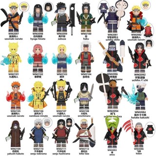 บล็อกตัวต่อเลโก้ Konoha Ninja Uzumaki Naruto Uchiha Madara Belt Tubo Feng Minato ของเล่นสําหรับเด็ก