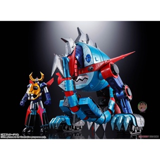 Bandai Soul of Chogokin GX-100 Gaiking &amp; Daikumaryu w/Initial Release Bonus Item Completed Model