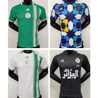 เสื้อกีฬาแขนสั้น ลายทีมชาติฟุตบอล Algeria series 2022 23 ชุดเหย้า 23-24 ชุดเหย้า