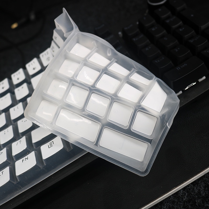 พร้อมสต็อก|Aishi FE104 ฟิล์มป้องกันคีย์บอร์ด 104-Key FE87 Mechanical Keyboard Key สติกเกอร์ 87 ฝาครอ