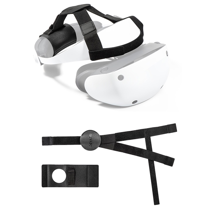 Devaso สายนาฬิกาข้อมือ PSVR2 PS5 VR2 แบบนิ่ม น้ําหนักเบา ปรับได้ อุปกรณ์เสริม สําหรับเล่นเกม VR PlayStation VR2