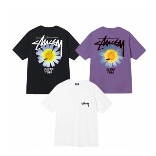 เสื้อยืดคอกลม แขนสั้น พิมพ์ลายดอกเดซี่ Stussy Itp