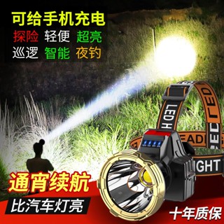 ไฟหน้า Led แบบชาร์จไฟได้ กันน้ํา 5.26 สําหรับตกปลากลางแจ้ง