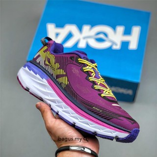 [พร้อมส่ง] Hoka One bondi 5 low 1014759 รองเท้าวิ่ง PCCT แบบมืออาชีพ สําหรับผู้ชาย และผู้หญิง